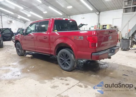 2019 Ford F-150 Lariat from USA, damaged, VIN 1FTEW1E45KFB80467